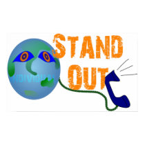 Stand Out Poster posters