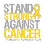 Stand Strong Against Childhood Cancer t-shirts