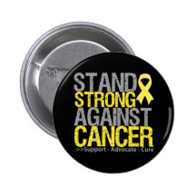 Stand Strong Against Testicular Cancer Pins