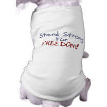 Stand Strong For Freedom pet clothing