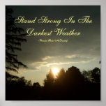 Stand Strong In The Darkest....Poster
