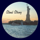 Stand Strong Statue of Liberty Stickers stickers