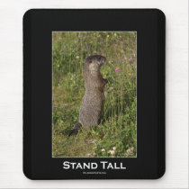 Stand Tall Marmot Mousepad