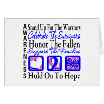 Stand Up Celebrate Honor - Male Breast Cancer Cards