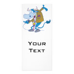 stand up comedian bull cartoon rack cards