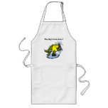 Stand-Up Fish funny comic cartoon Apron