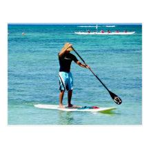 Stand-up Paddle Board - Saipan, Micronesia Post Cards