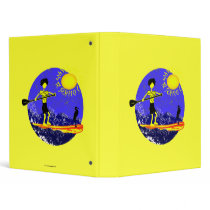 Stand Up Paddle Design Vinyl Binder