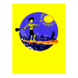 Stand Up Paddle Design Post Card