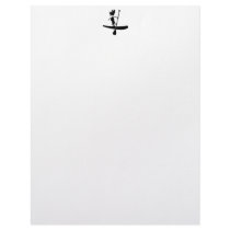 Stand Up Paddle Silhouette Design Customized Letterhead