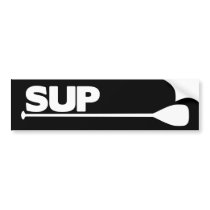 Stand Up Paddle SUP (Dark) Bumper Sticker