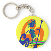 Stand Up Paddle Surf Design Key Chains