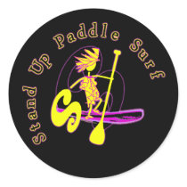 Stand Up Paddle Surf Stickers