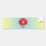 Stand up paddle surfing bumper sticker