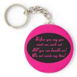 stand up quotes key chains
