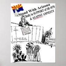 Stand With Arizona Print