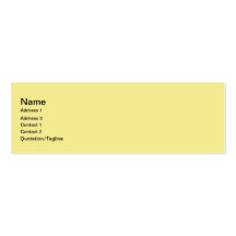 Standard Business Card