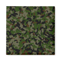 Standard Camo Fridge Magnet