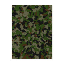 Standard Camo Post Card
