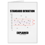 Standard Deviation Explained Greeting Cards