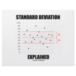 Standard Deviation Explained Personalized Letterhead