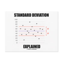 Standard Deviation Explained postcards by wordsunwords Standard Deviation Explained postcards