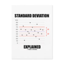 Standard Deviation Explained postcards by wordsunwords Standard Deviation Explained postcards