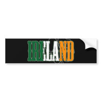 STANDARD IRELAND BUMPER STICKER bumper stickers