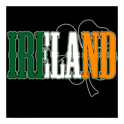 STANDARD IRELAND POSTER by HarvardYard