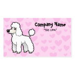 Standard/Miniature/Toy Poodle Love (puppy cut) Business Cards