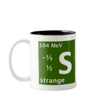 Standard Model (strange quark) Coffee Mugs