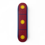 Standard Of The Salvation Army, religious flag Skateboard Deck