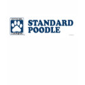 STANDARD POODLE_Blue t-shirts by GenuineDogOwner STANDARD POODLE_Blue t-shirts