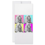 Standard Poodle Does Pastel Customized Rack Card