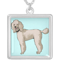Standard Poodle Illustrated Necklace necklaces