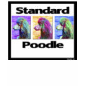 Standard Poodle Pop Art t-shirts by dogshotsgal Standard Poodle Pop Art t-shirts