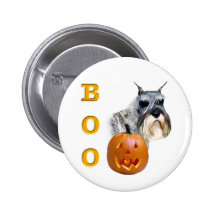 Standard Schnauzer Boo Buttons