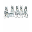 Standard Schnauzer Dog Art T-Shirt by CharlottesWebArt Standard Schnauzer Dog Art T-Shirt