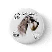 Standard Schnauzer History Design buttons