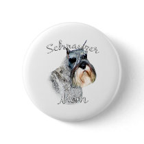 Standard Schnauzer Mom 2 buttons