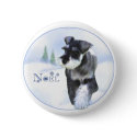 Standard Schnauzer Noel buttons by GreyWolfCreation Standard Schnauzer Noel buttons
