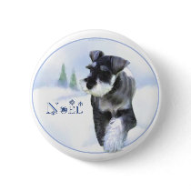 Standard Schnauzer Noel buttons