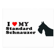 Standard Schnauzer Post Cards