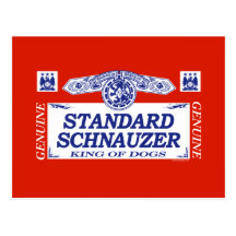 Standard Schnauzer Post Cards