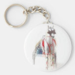 Standardbred Horse Key Chain