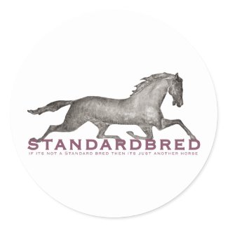 Standardbred sticker
