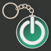 Standby On/Off Power Switch keychains