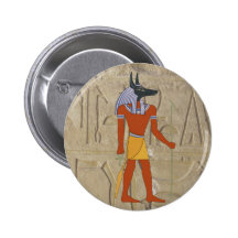 Standing Anubis Button
