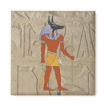Standing Anubis Magnet