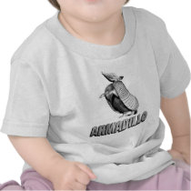Standing Armadillo T Shirts